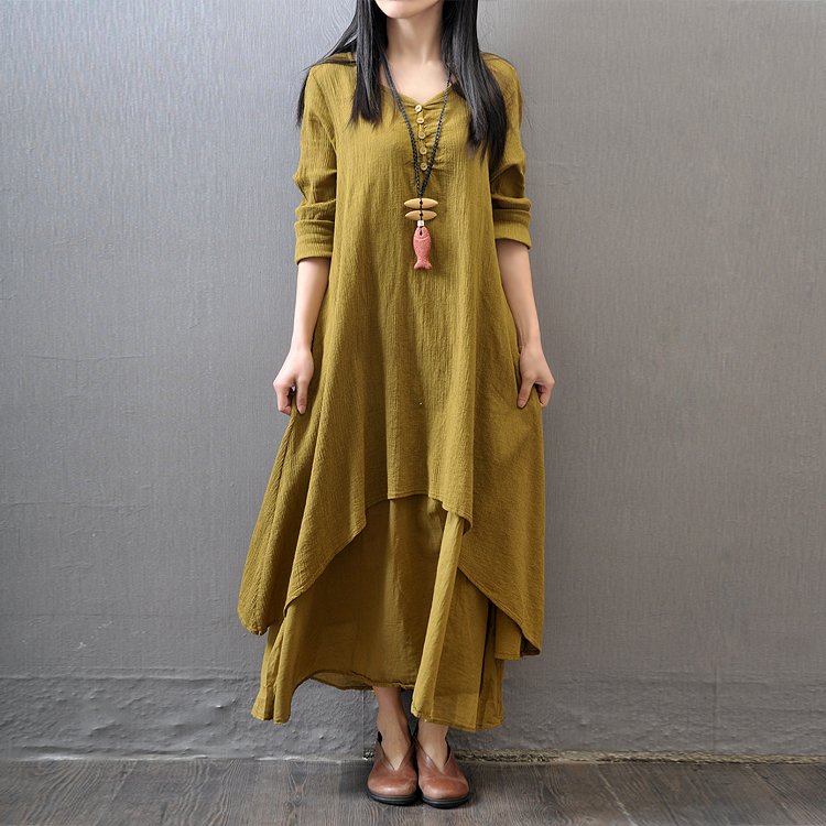 Ethnic Fashion Kurtis - อินเดียผู้หญิง Kurties ปากีสถาน Vintage Boho ยาว