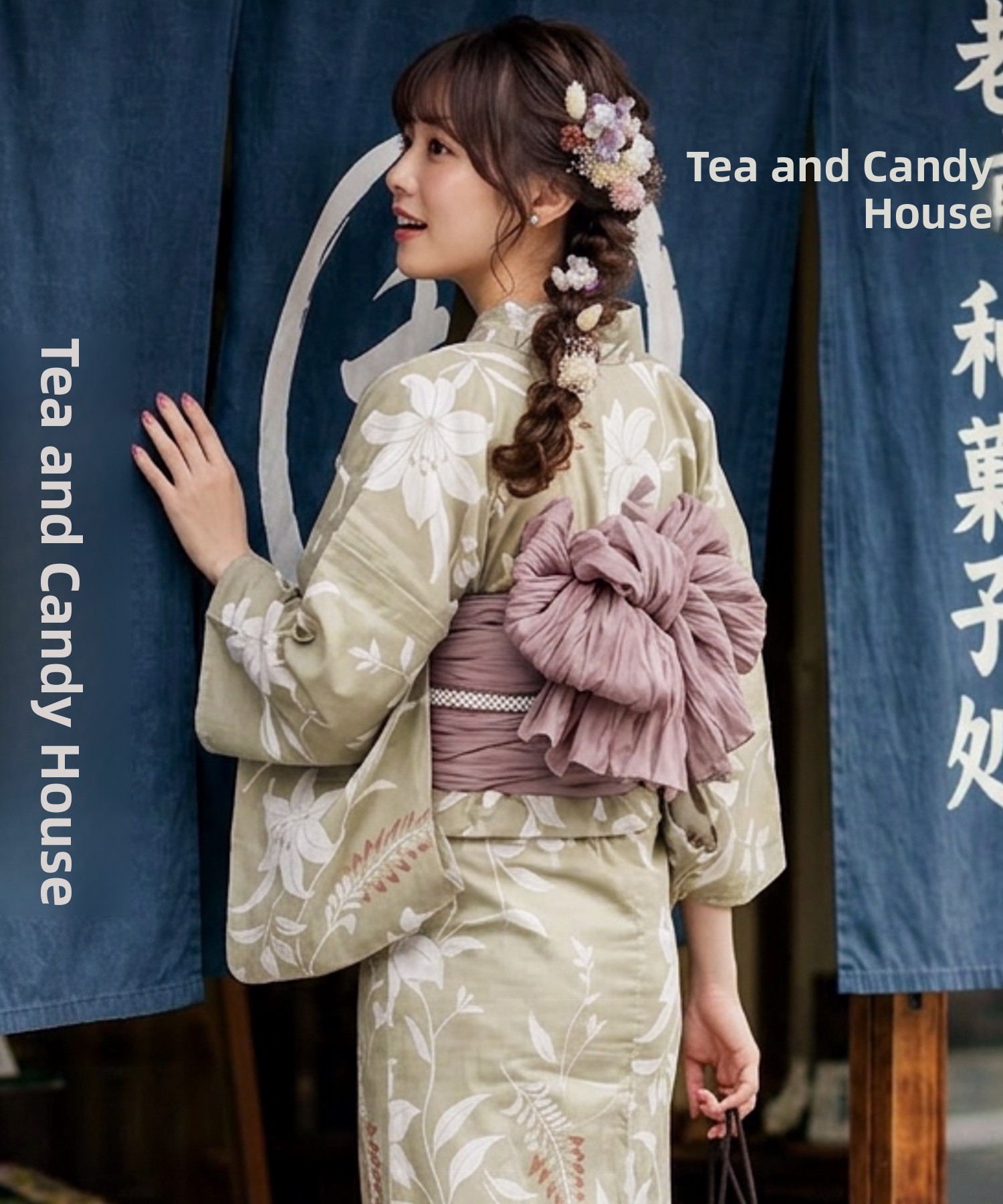 Ethnic Style Dresses - ชุดยูกาตะแบบดั้งเดิม ผ้าฝ้ายลินิน ชุดเดรสเด็กผู้หญิง ฤดูร้อน 2026 เสื้อผ้าสตรีสไตล์ชาติพันธุ์