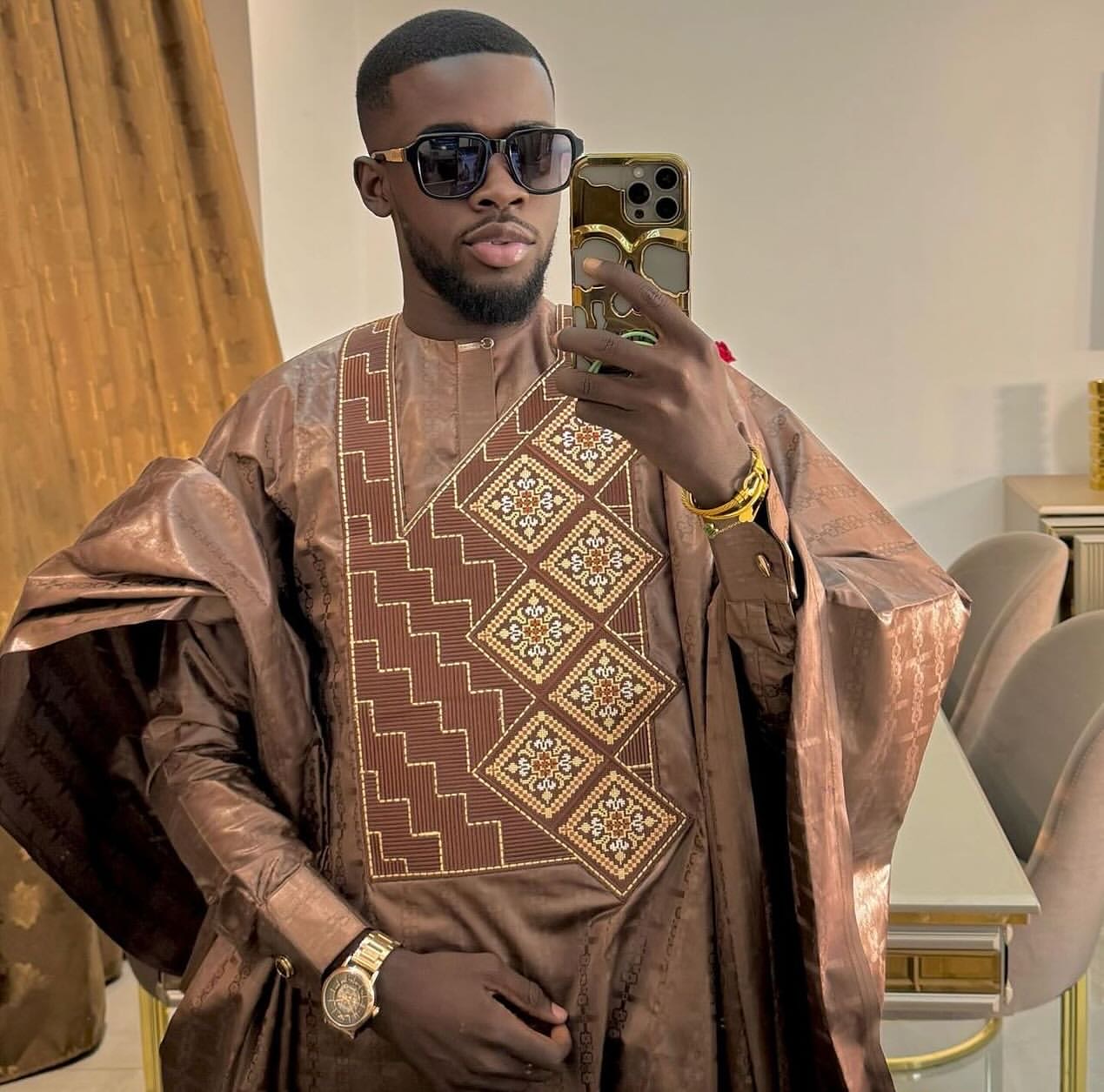 Dashiki Shirt Men - ชุดปัก3ชิ้นสำหรับผู้ชายเสื้อผ้าแอฟริกันกางเกงชั้นในสำหรับผู้ชายการออกแบบ Bazin Riche แบบดั้งเดิม