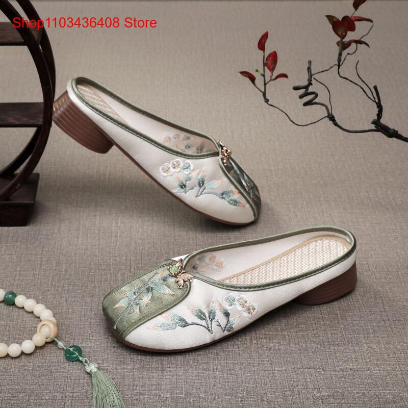 รองเท้าแตะปักลายใหม่สำหรับใส่ใ - The Ethnic Fashion บทวิจารณ์และราคา