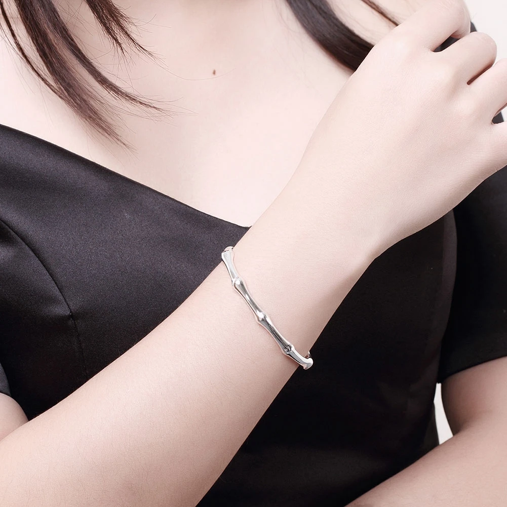 กำไลข้อมือเงินแท้ 925 สไตล์ Y2 - Y2K Ethnic Fashion บทวิจารณ์และราคา