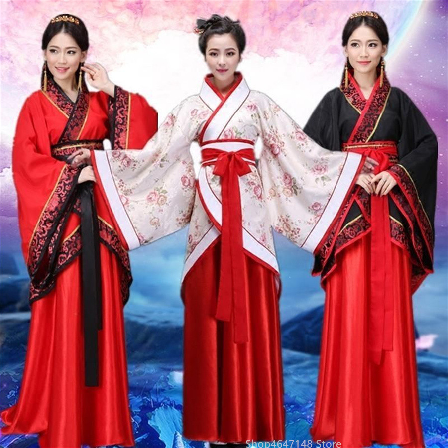 ฮั่นฝูจีนเสื้อผ้าผู้หญิงชุดจีน - Ethnic Fashion Wear บทวิจารณ์และราคา