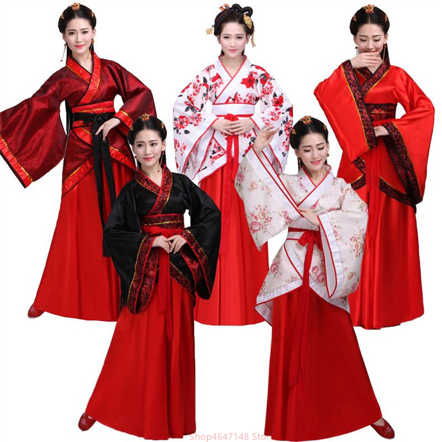 ฮั่นฝูจีนเสื้อผ้าผู้หญิงชุดจีน - Ethnic Fashion Wear บทวิจารณ์และราคา