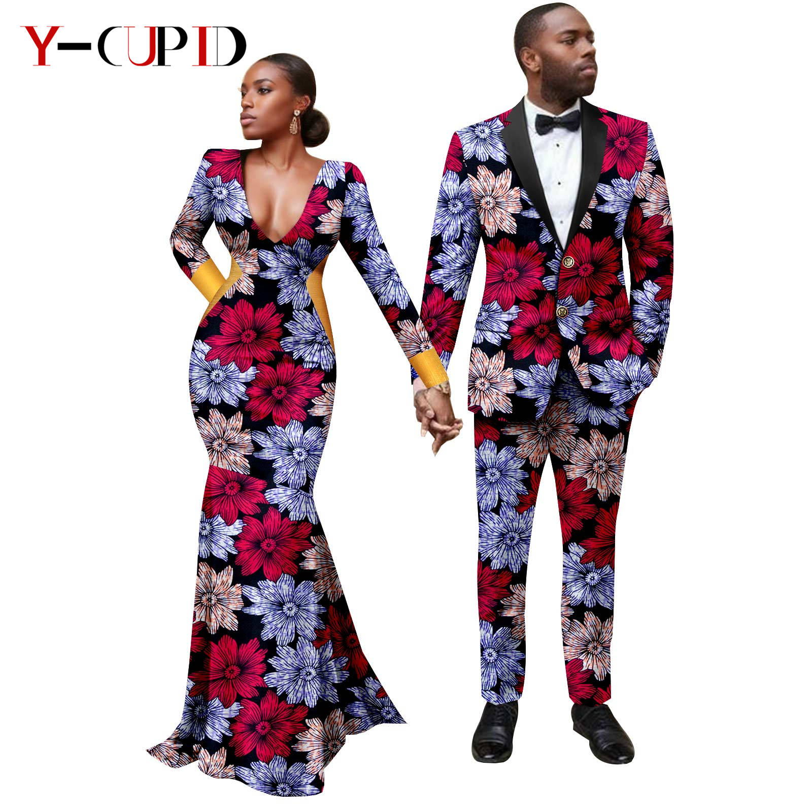 African Print Long Dresses for - Dashiki Shirt Men บทวิจารณ์และราคา
