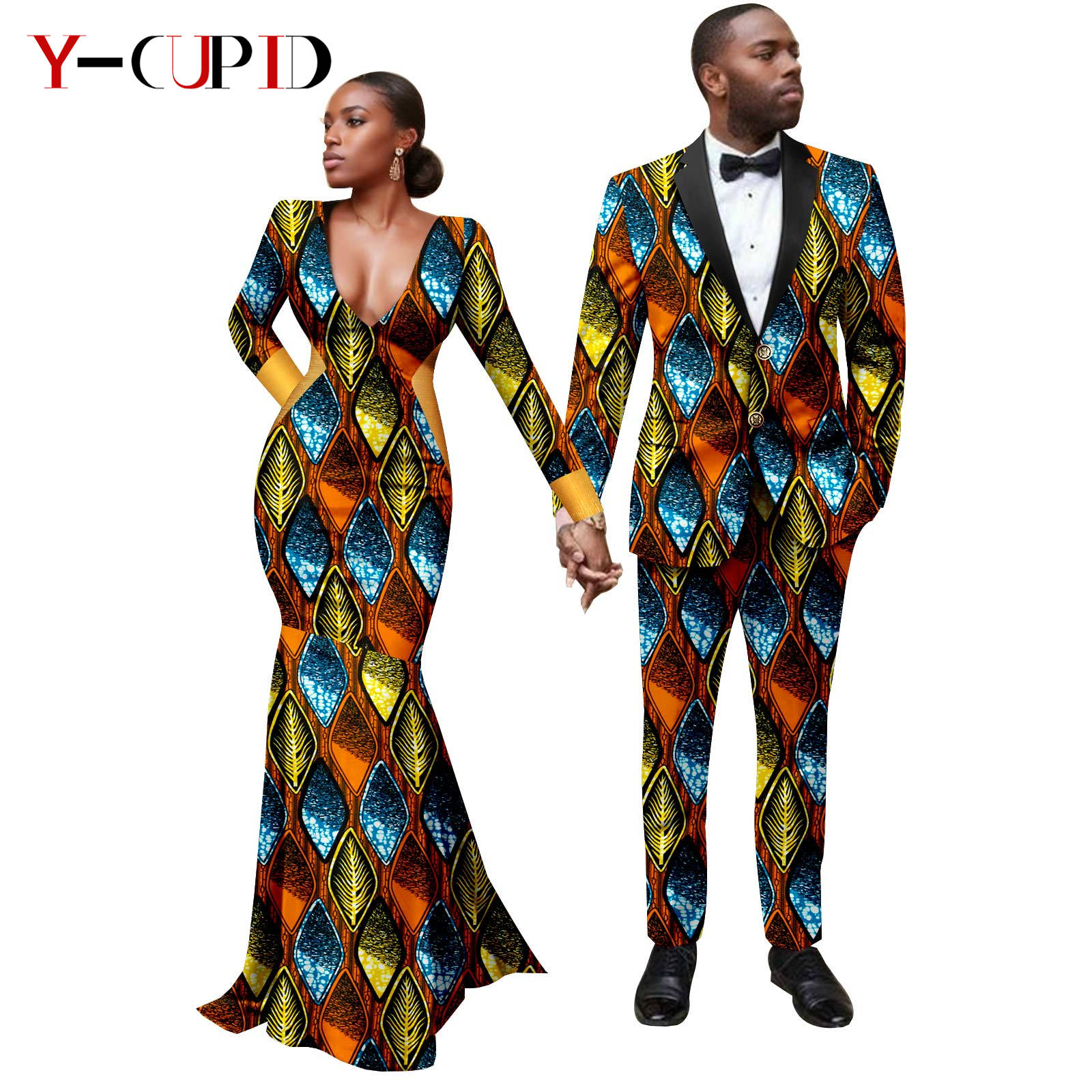 African Print Long Dresses for - Dashiki Shirt Men บทวิจารณ์และราคา