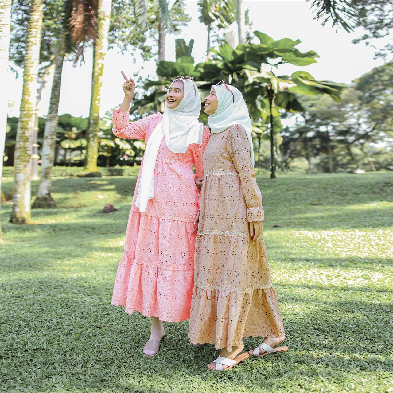 ชุดเดรสลูกไม้โปร่งสไตล์อินโดนี - Ethnic Fashion Wear บทวิจารณ์และราคา