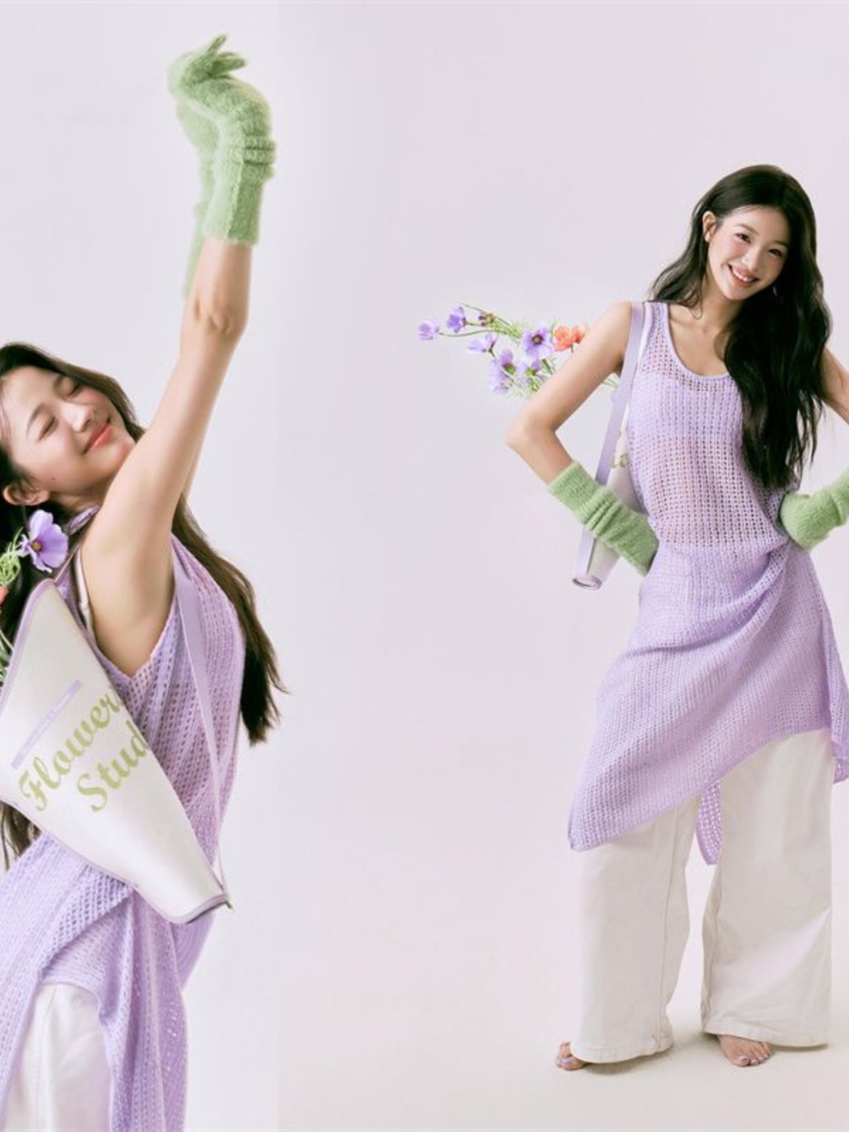 ชุดเซ็ตเสื้อและกระโปรงลายดอกไม - Ethnic Fashion Studio บทวิจารณ์และราคา