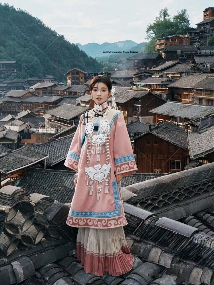 เสื้อผ้าสไตล์ชาติพันธุ์สีชมพูส - Ethnic Fashion Studio บทวิจารณ์และราคา