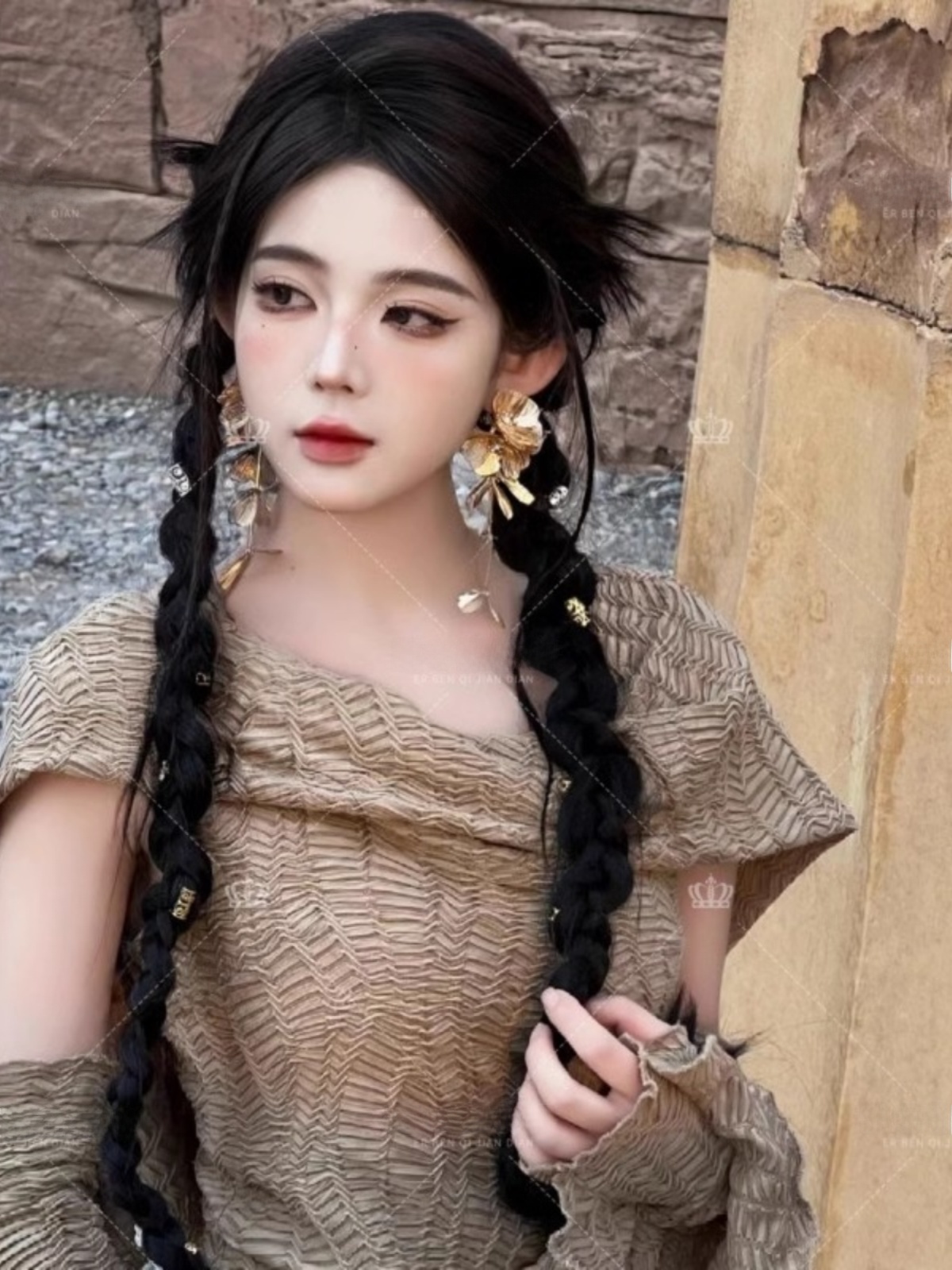 ชุดเดรสยาวธีมทะเลทราย แฟชั่นผู - Ethnic Style Dresses บทวิจารณ์และราคา