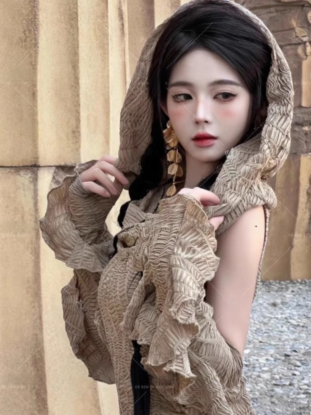 ชุดเดรสยาวธีมทะเลทราย แฟชั่นผู - Ethnic Style Dresses บทวิจารณ์และราคา