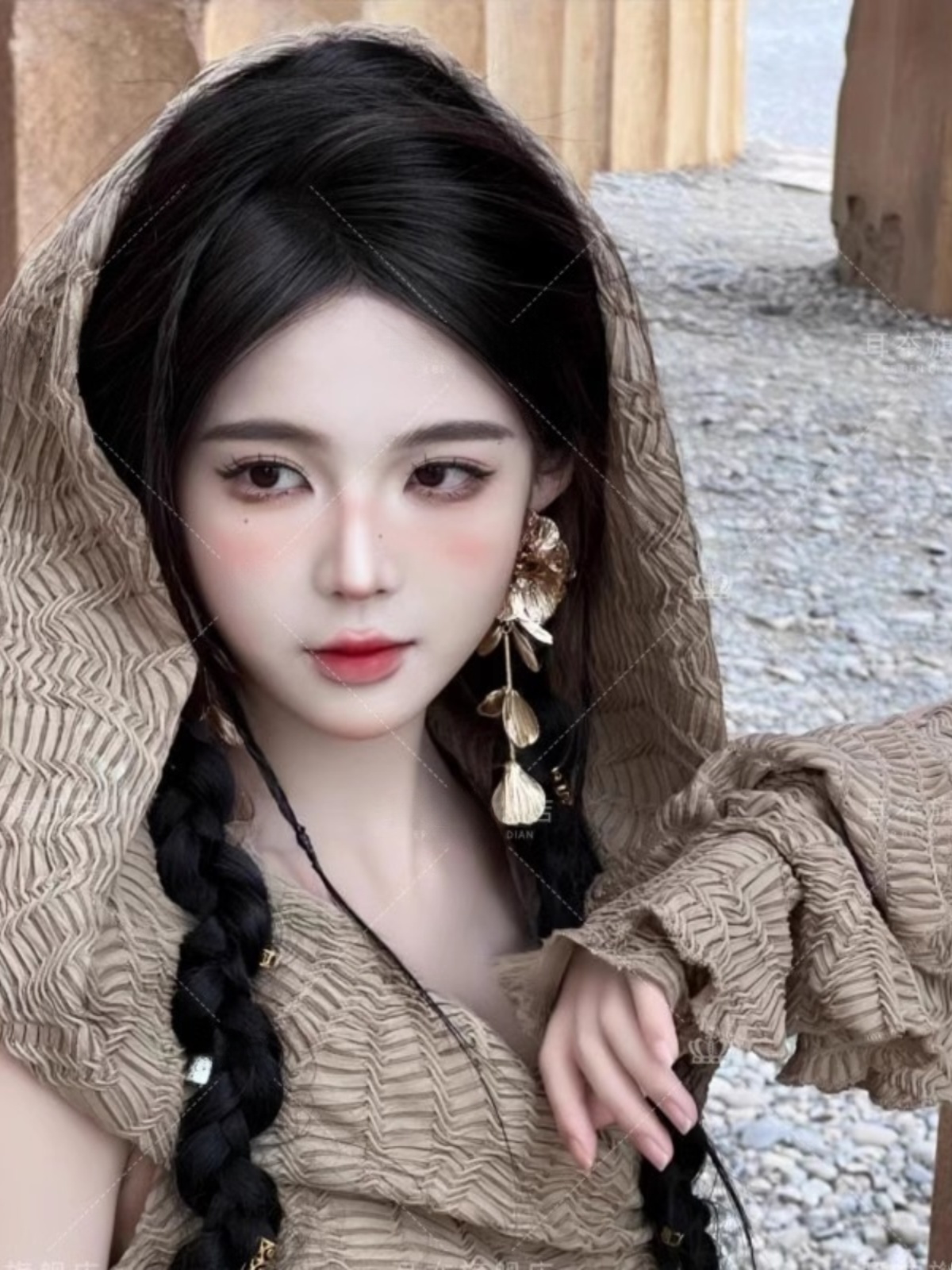 ชุดเดรสยาวธีมทะเลทราย แฟชั่นผู - Ethnic Style Dresses บทวิจารณ์และราคา