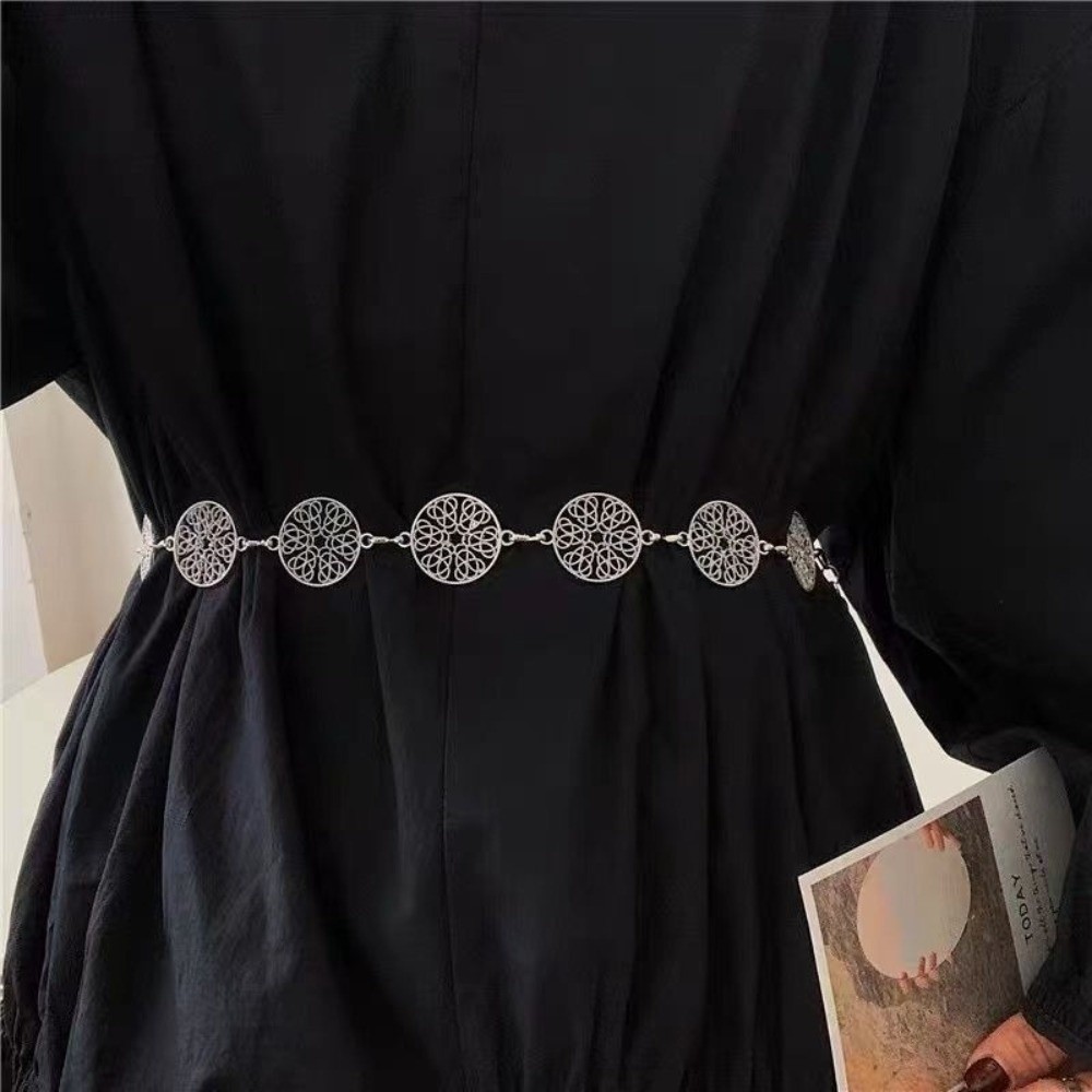 เข็มขัดโซ่คาดเอวสไตล์โบฮีเมียน - Y2K Ethnic Fashion บทวิจารณ์และราคา