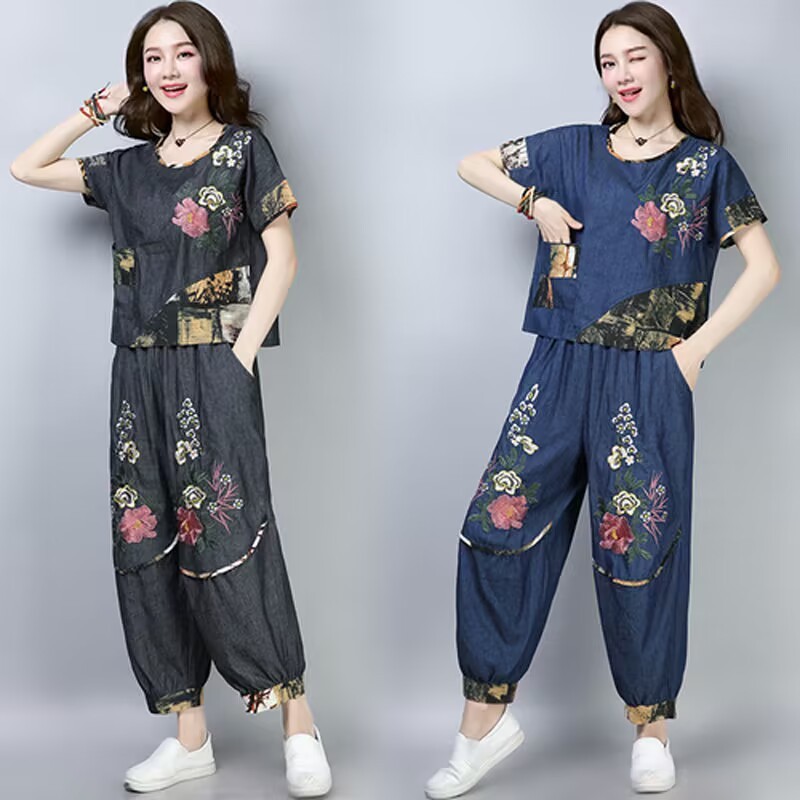 ชุดสูทผู้หญิงไซส์ใหญ่สไตล์ชาติ - Ethnic Fashion Wear บทวิจารณ์และราคา