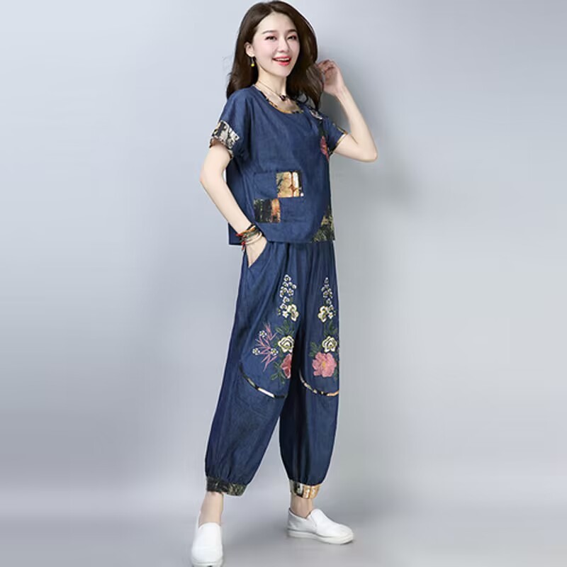 ชุดสูทผู้หญิงไซส์ใหญ่สไตล์ชาติ - Ethnic Fashion Wear บทวิจารณ์และราคา