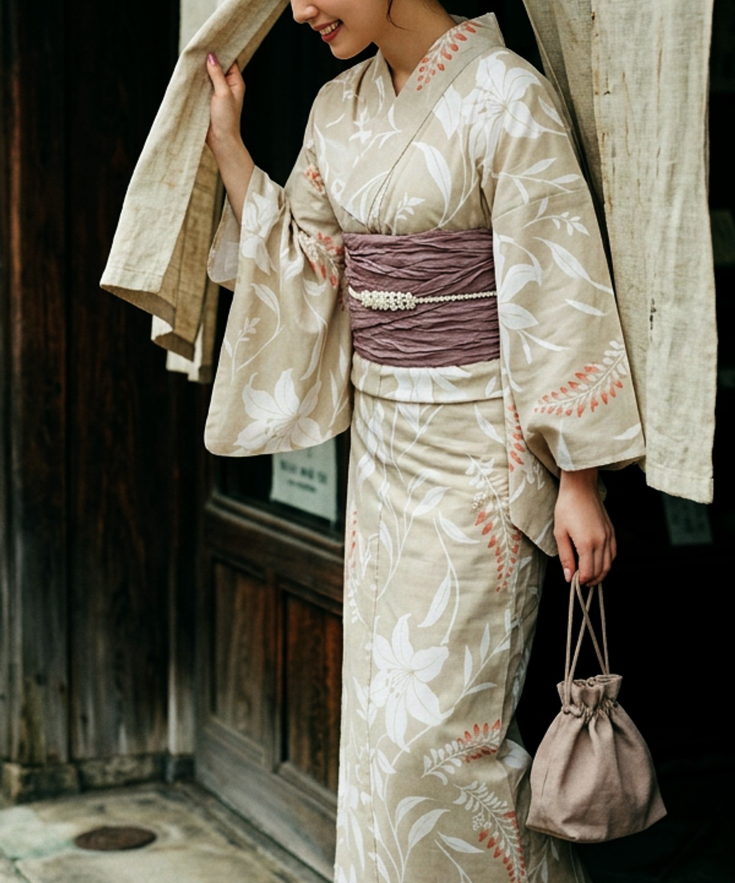 ชุดยูกาตะแบบดั้งเดิม ผ้าฝ้ายลิ - Ethnic Style Dresses บทวิจารณ์และราคา