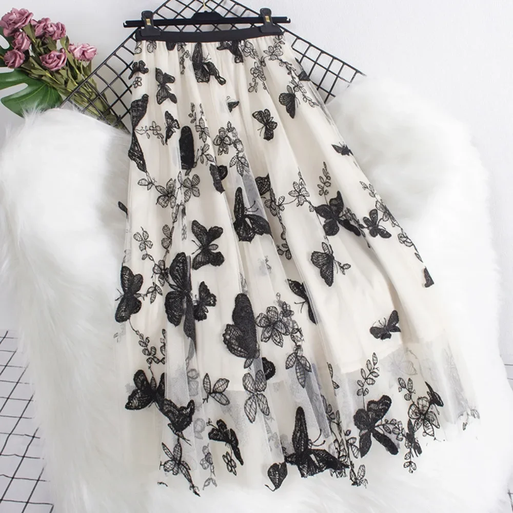 กระโปรง Y2k ปักลายแนวสตรีทแวร์ - Y2K Ethnic Fashion บทวิจารณ์และราคา