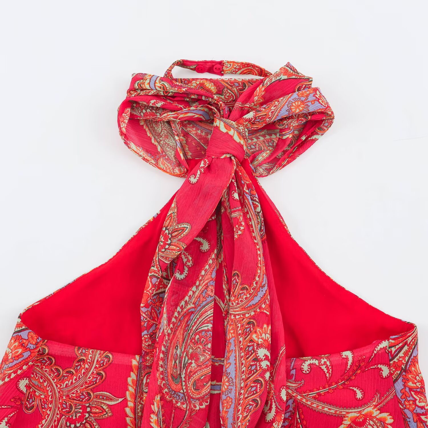 ชุดกระโปรงพิมพ์ลายสไตล์วินเทจช - Ethnic Fashion Collection บทวิจารณ์และราคา