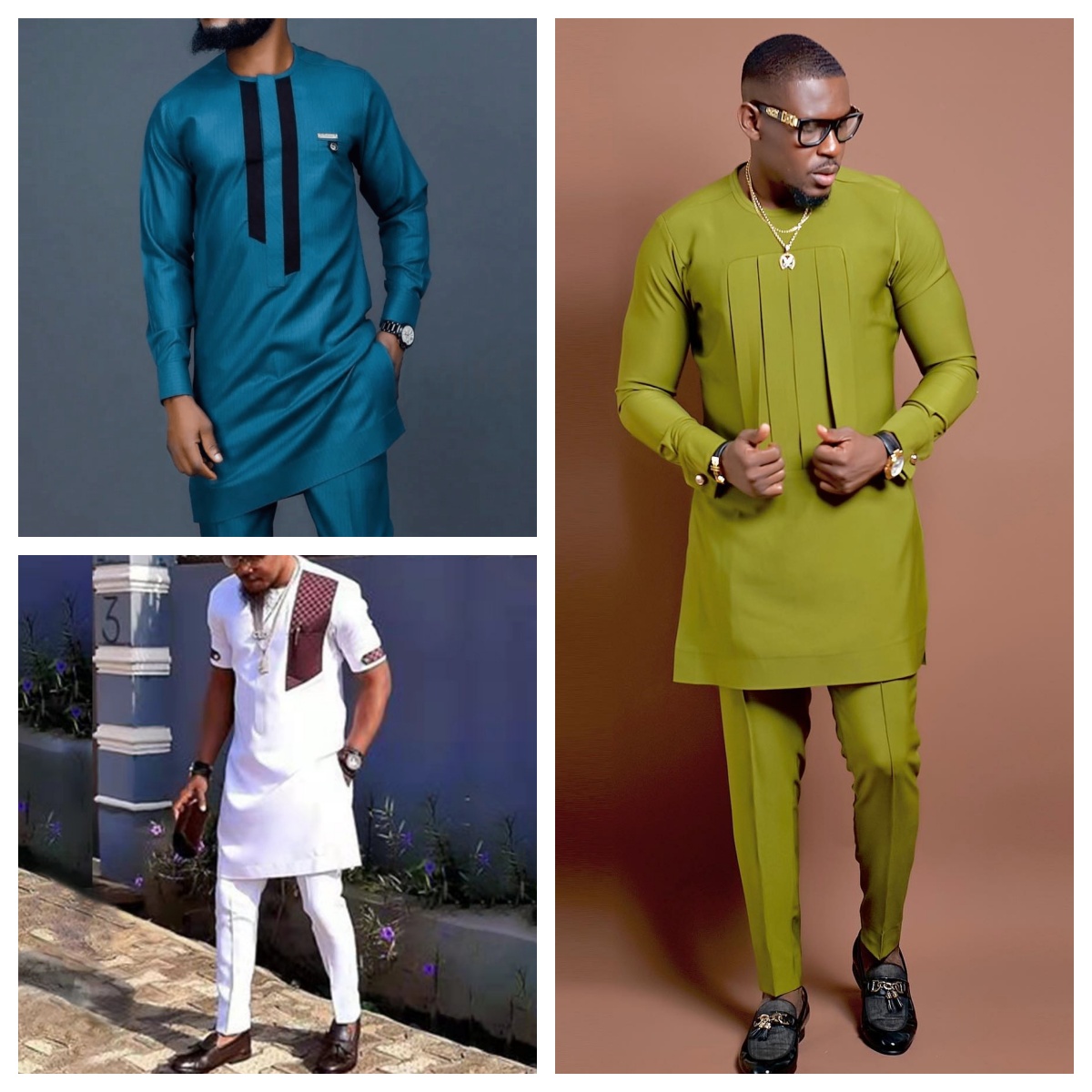 2024ชุด2ชิ้นสำหรับผู้ชายเสื้อแ - Dashiki Shirt Men บทวิจารณ์และราคา