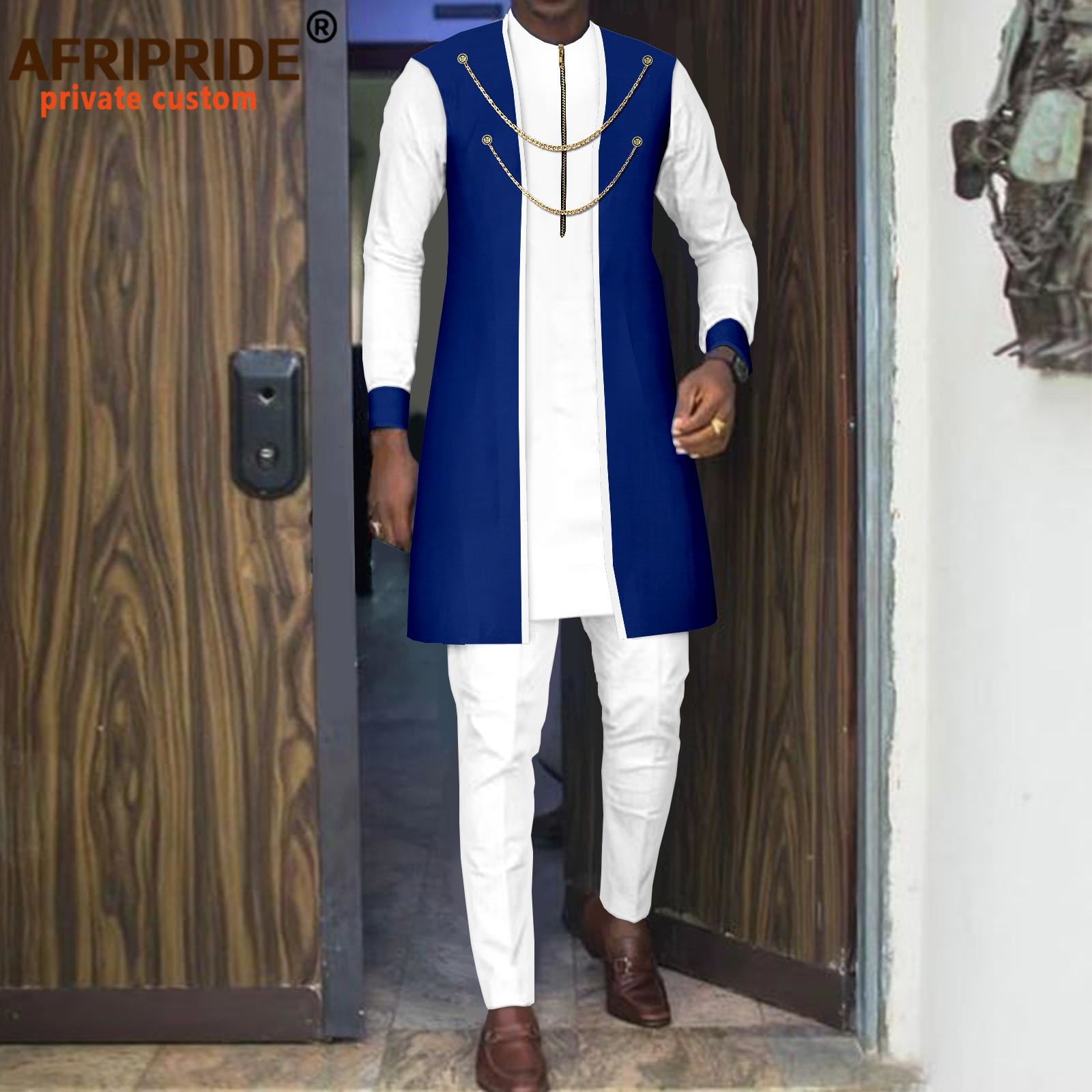 Bazin Riche เสื้อผ้าแอฟริกันสำ - Dashiki Shirt Men บทวิจารณ์และราคา