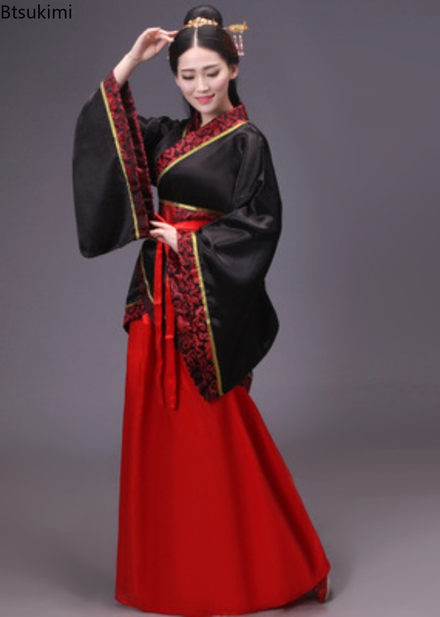 ชุดจีนโบราณผู้หญิงฮันฟูคอสเพลย - Ethnic Style Dresses บทวิจารณ์และราคา