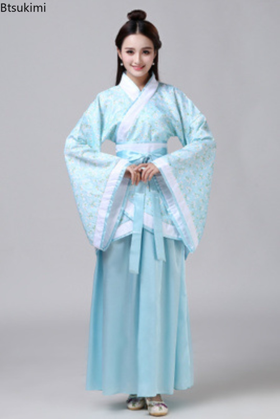 ชุดจีนโบราณผู้หญิงฮันฟูคอสเพลย - Ethnic Style Dresses บทวิจารณ์และราคา