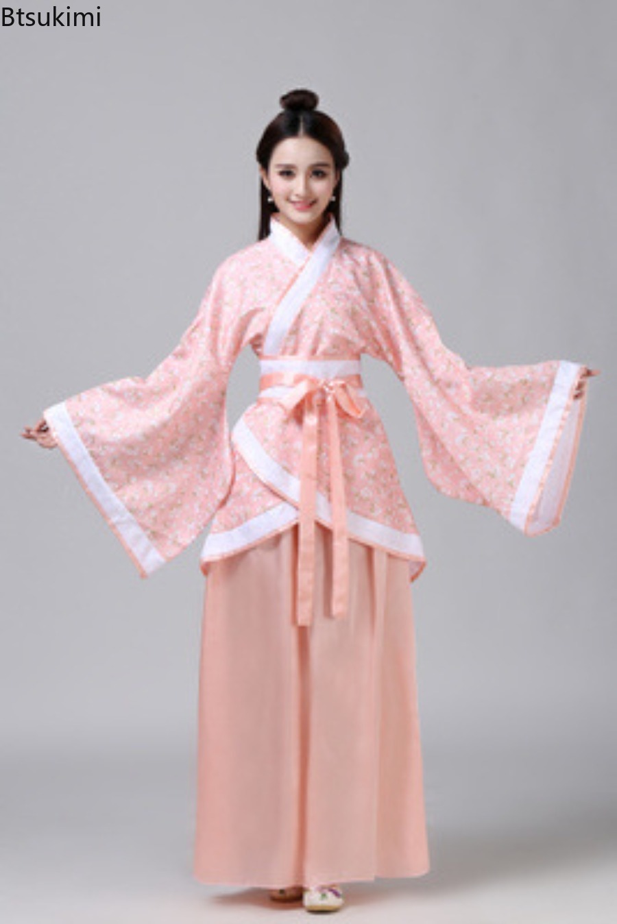 ชุดจีนโบราณผู้หญิงฮันฟูคอสเพลย - Ethnic Style Dresses บทวิจารณ์และราคา