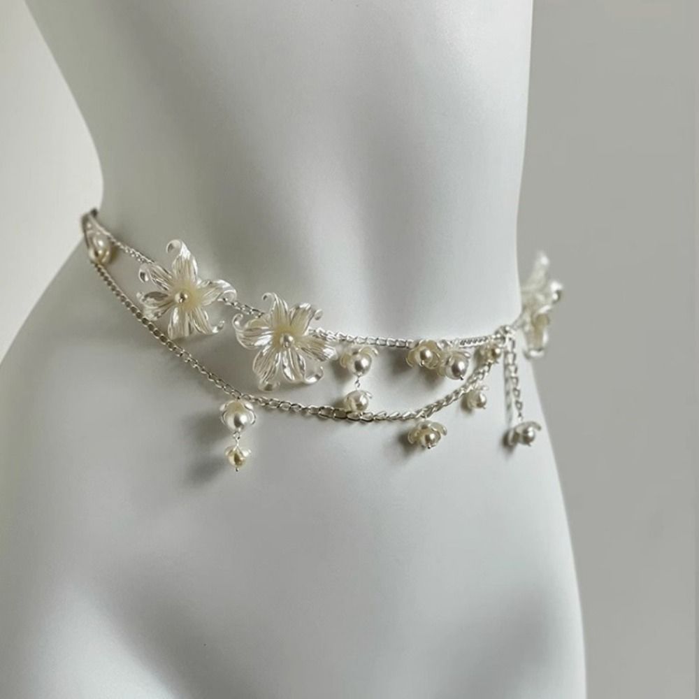 โซ่คาดเอวไข่มุกแฟชั่นสุดหรู เค - Ethnic Fashion Collection บทวิจารณ์และราคา