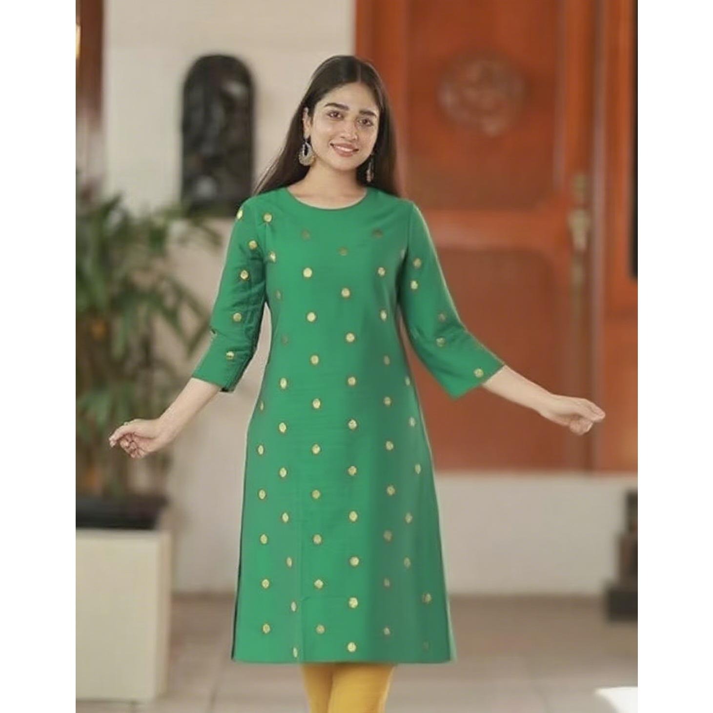 ชุดเดรสแฟชั่นมุสลิมสำหรับผู้หญ - Ethnic Fashion Kurtis บทวิจารณ์และราคา